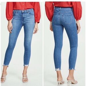 J Brand Alana Blue Skinny Jeans Size 25